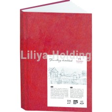Блокнот "Travelling sketchbook" А6 62 л красный/6/КНИЖНЫЙ, Скетчбук