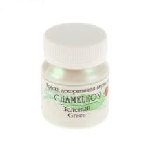 Акриловая декоративная краска "Chameleon", 50мл, Зеленый